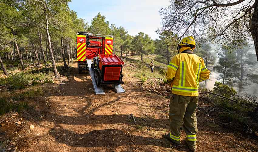 TACTICAL UNIT: Módulo multifuncional para afrontar incendios forestales
