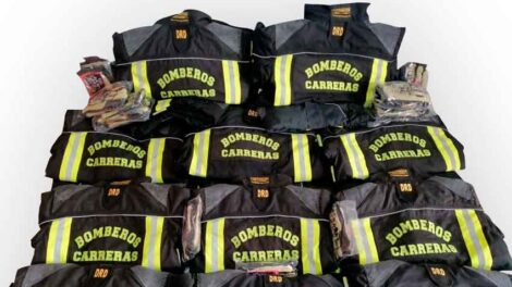 Bomberos de Santa Fe recibieron equipamiento estructural