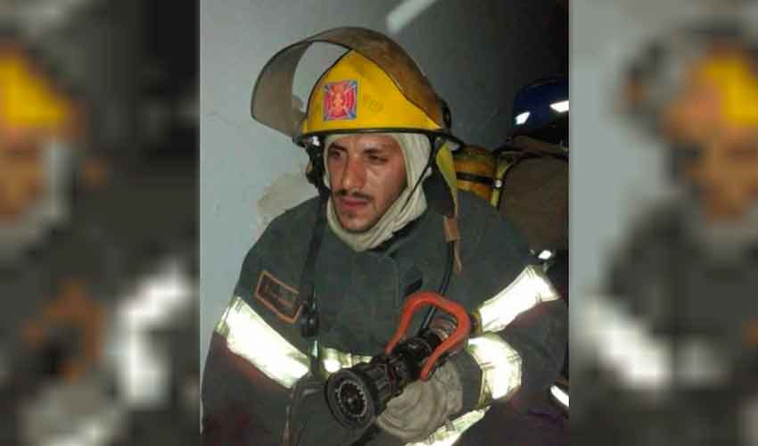 Dolor por la muerte en El Maitén de un bombero voluntario