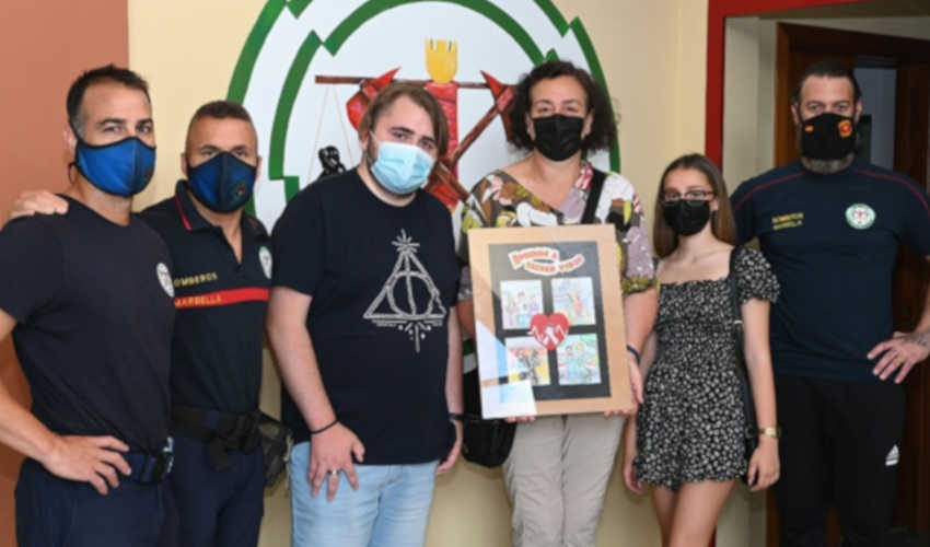 Bomberos elaboran un cómic para enseñar a salvar vidas