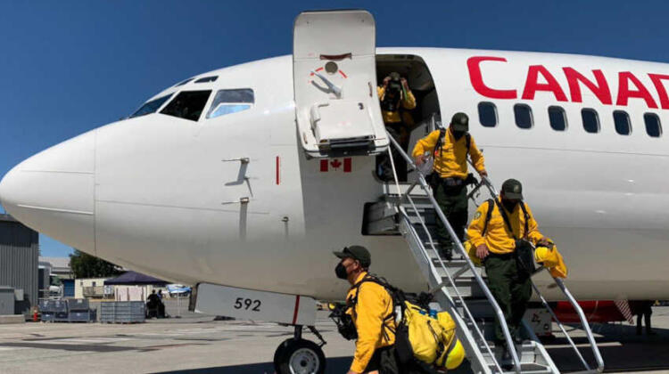 México envía bomberos para combatir incendio en Canada