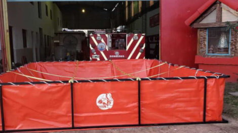 Bomberos Voluntarios adquiere pileta de abastecimiento