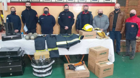 Compra de equipos para los Bomberos de Punta Alta