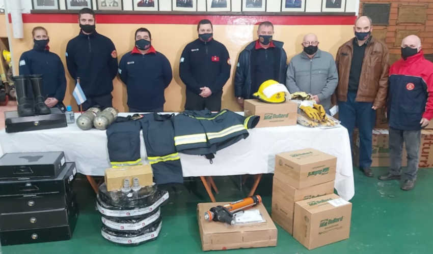 Compra de equipos para los Bomberos de Punta Alta