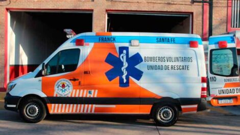 Bomberos de Franck presentaron su nueva unidad de rescate