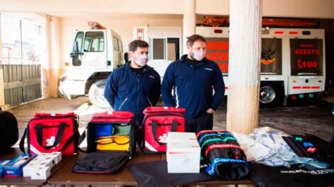 Donan equipamiento a Bomberos Voluntarios de Bragado