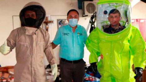 Dotan de equipos especiales para atender emergencia a bomberos