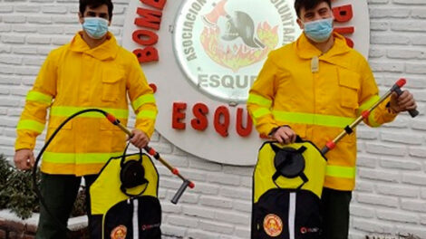 Bomberos Voluntarios de Esquel recibió equipamiento