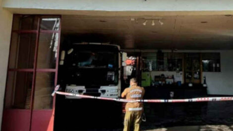 Principio de incendio afectó al Cuartel de Bomberos