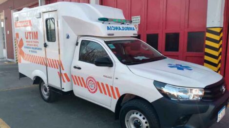 Bomberos Voluntarios de Berisso con nueva unidad