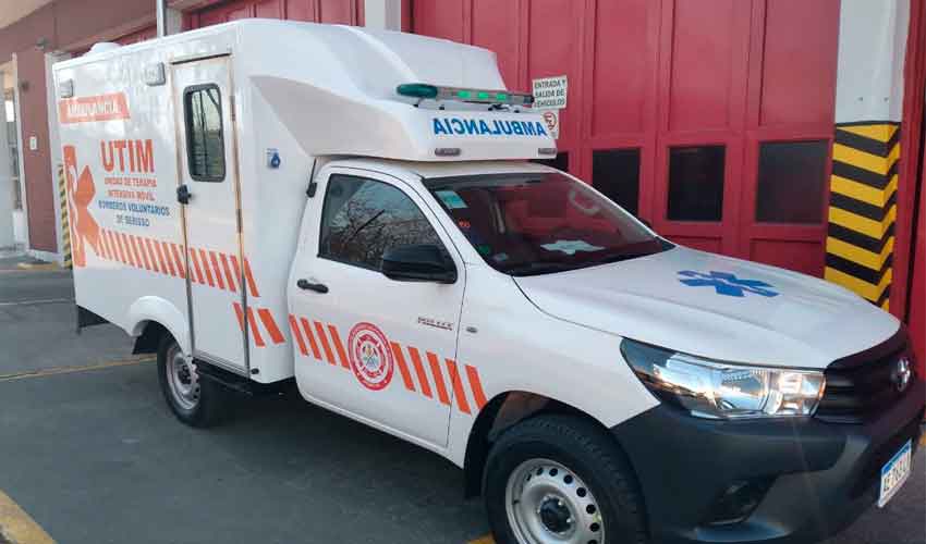Bomberos Voluntarios de Berisso con nueva unidad