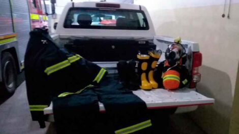 Bomberos Voluntarios de Hernando con nuevos equipos