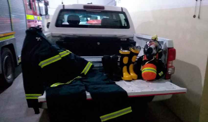 Bomberos Voluntarios de Hernando con nuevos equipos