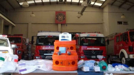 Bomberos adquirieron 800 mil pesos en equipamiento