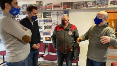 Bomberos fueguinos recibieron la tarjeta +U
