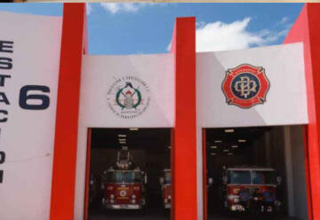 Inauguran estación de bomberos en el Parque Bicentenario