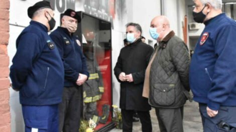 Reconocimiento a la tarea de los Bomberos de la Ciudad