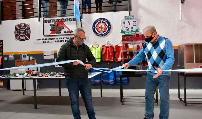 Inauguración del "Centro de Entrenamiento" de Servicios FF SRL