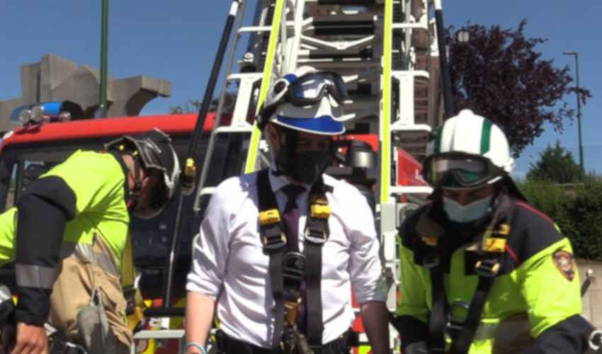 Los bomberos de Burgos estrenan un nuevo camión
