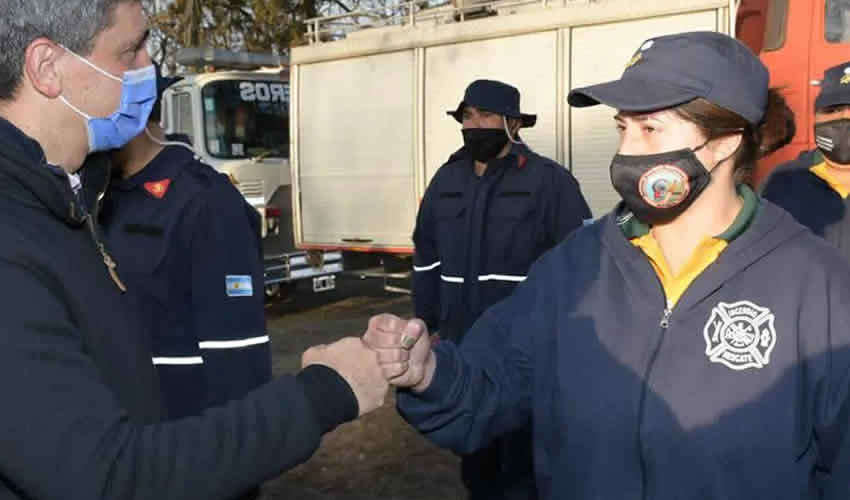 Bomberos Voluntarios de la provincia recibirán subsidios