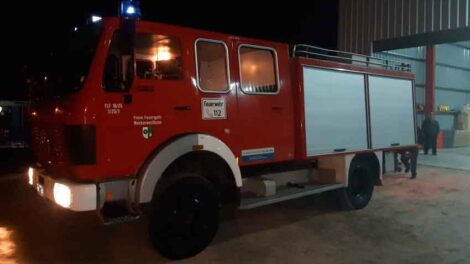 Bomberos Voluntarios de Villars con nueva unidad