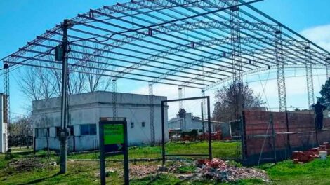 Comenzó la obra del futuro Cuartel de Bomberos de Pueblo General Belgrano