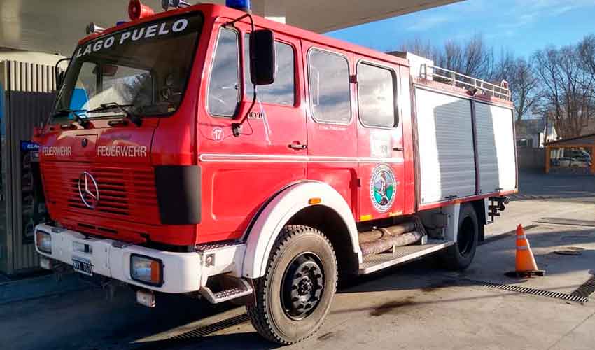 El cuartel de Bomberos de Lago Puelo suma una nueva unidad