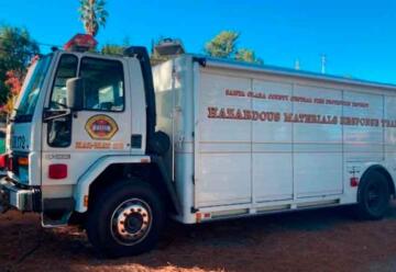 Bomberos de Guaymas con vehículo nuevo
