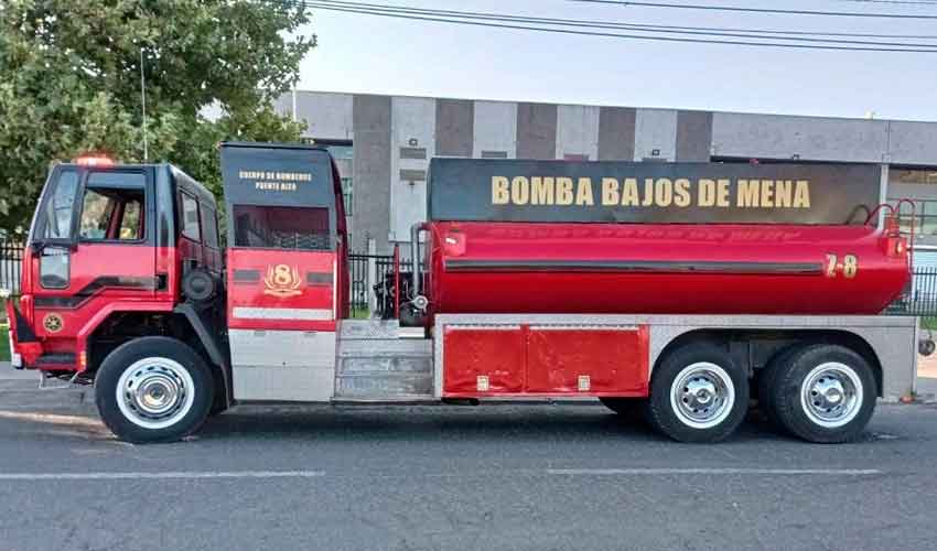 8° Compañía de Bomberos de Puente Alto lanza campaña para recaudar fondos