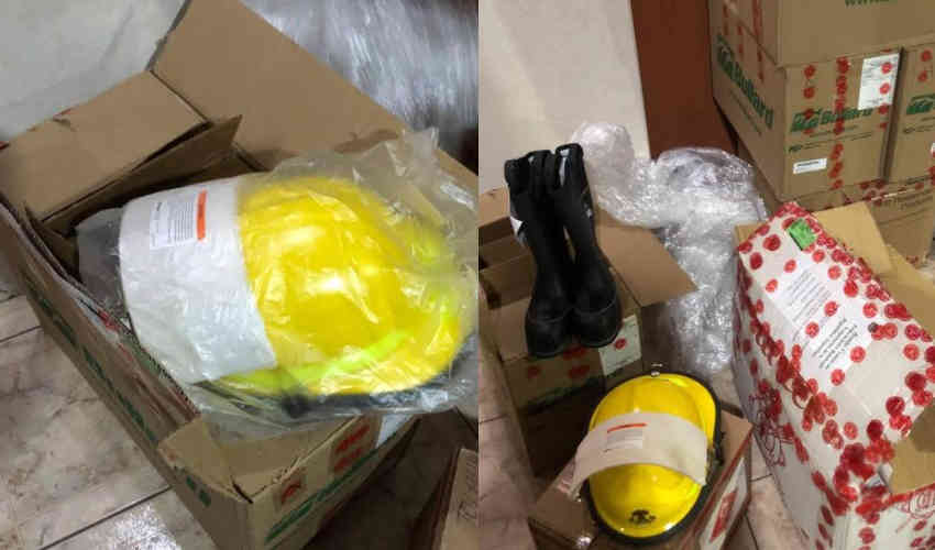 Entrega de equipamiento a Bomberos de Tolhuin