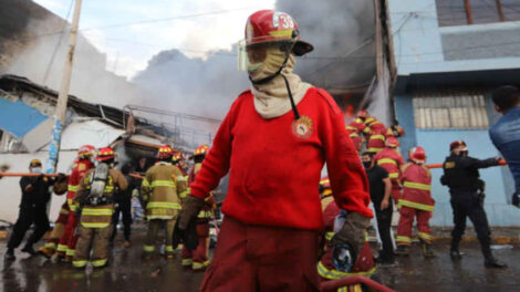 Bomberos voluntarios tendrán una pensión mensual y vitalicia