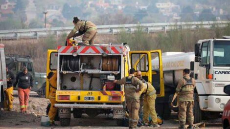 Bomberos lograron controlar los cuatro focos de incendios