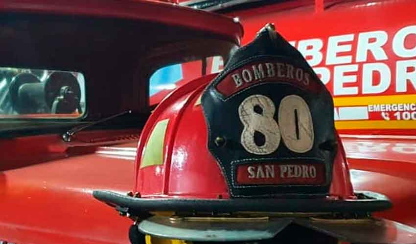 Bomberos Voluntarios de San Pedro cumplen 62 años