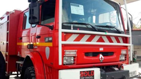 Nueva autobomba para los Bomberos Voluntarios de Alta Gracia