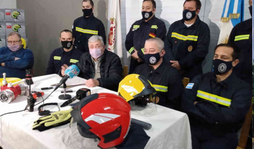 Bomberos adquirió equipamiento por 5 millones de pesos