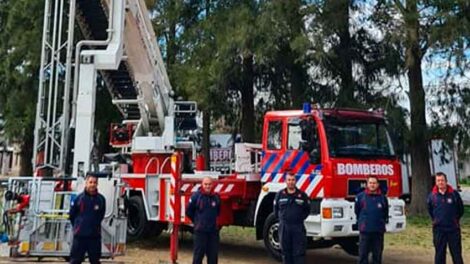 Nuevo Hidroelevador para Bomberos Voluntarios de Mar de Ajo