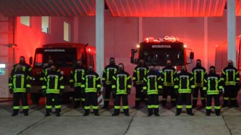 Bomberos Voluntarios de Moquehua con nuevo equipamiento