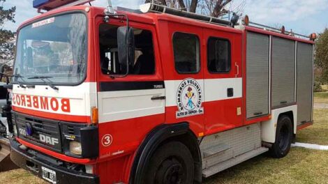Bomberos de Ramona adquirieron una camioneta y un autobomba