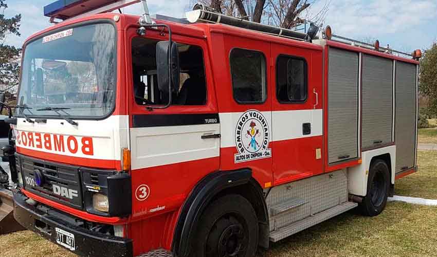 Bomberos de Ramona adquirieron una camioneta y un autobomba