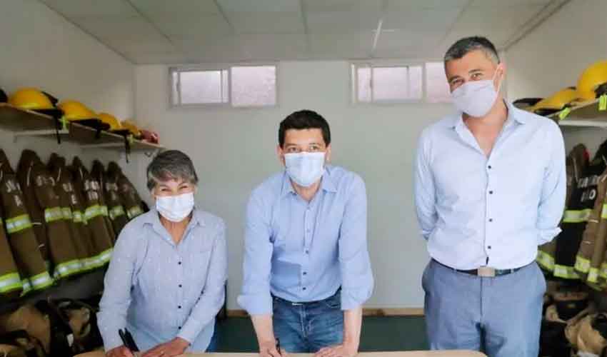 La Legislatura financiará obras para los Bomberos de Añelo
