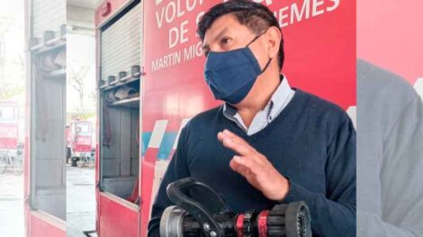 Les robaron materiales a los Bomberos en un incendio