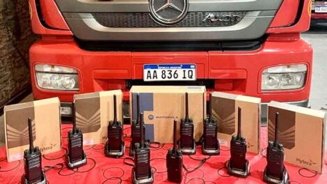 Bomberos de Avellaneda cuentan con un moderno sistema de comunicaciones