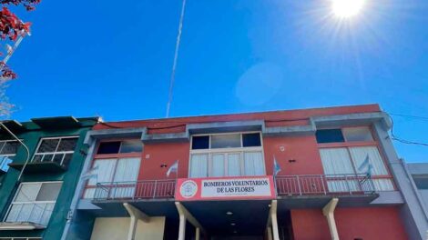 Bomberos Voluntarios Las Flores con nuevo repetidor de VHF