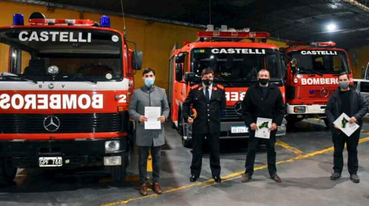 Un nuevo cuartel de Bomberos para Castelli
