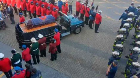 Bomberos de Rancagua despidió a su ex superintendente don Patricio Herrera