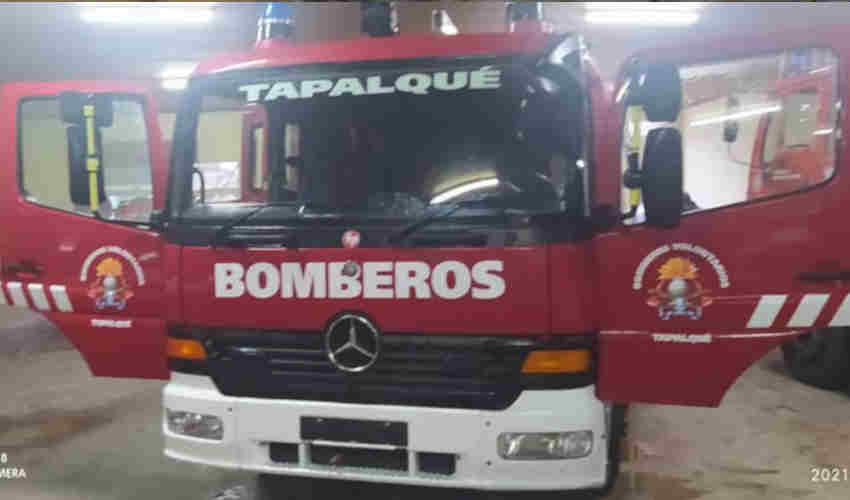 Bomberos Voluntarios de Tapalqué acaba de adquirir un nuevo autobomba