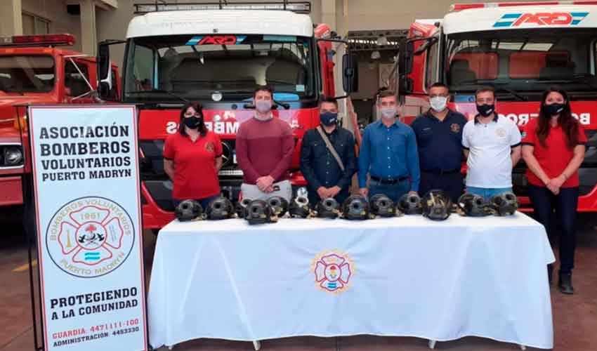 Bomberos de Madryn adquirieron nuevo equipamiento