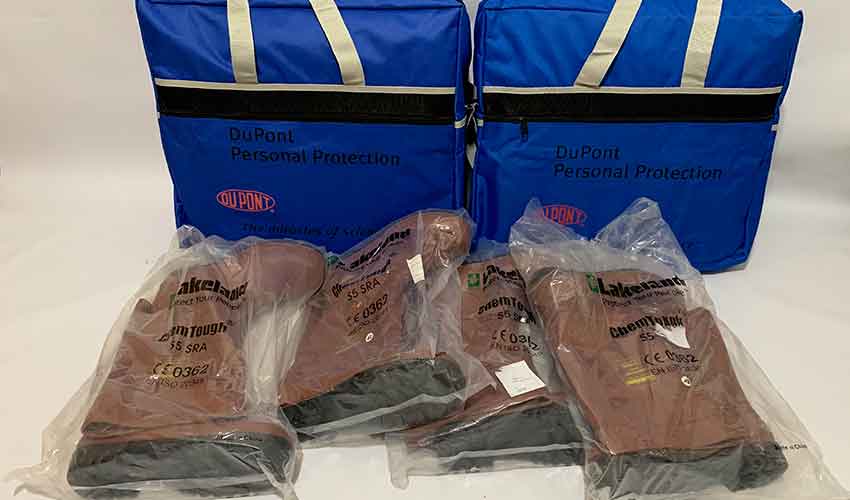 Bomberos de Santa Fe adquirieron protección para derrames químicos