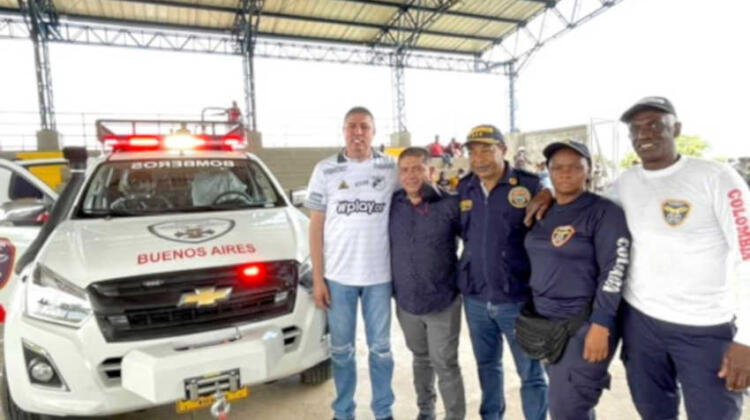 Buenos Aires cuenta con nuevo vehículo para Cuerpo de Bomberos
