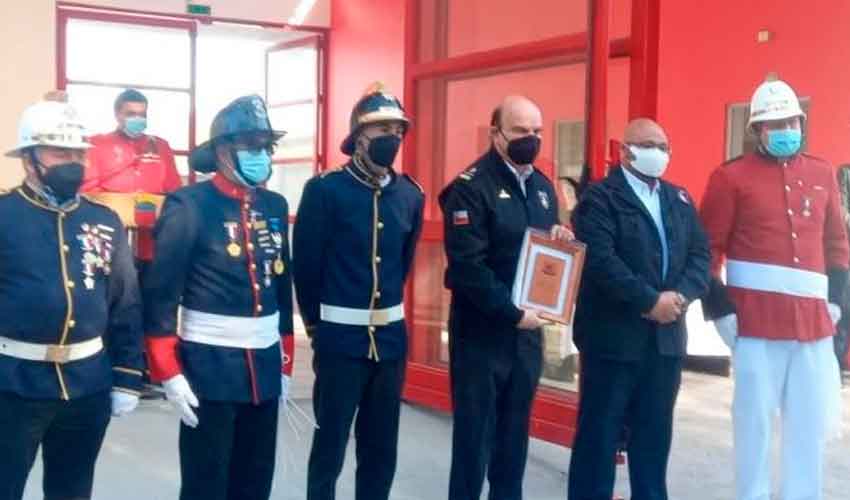 Segunda Compañía de Bomberos de Pinto inaugura nuevo y moderno cuartel